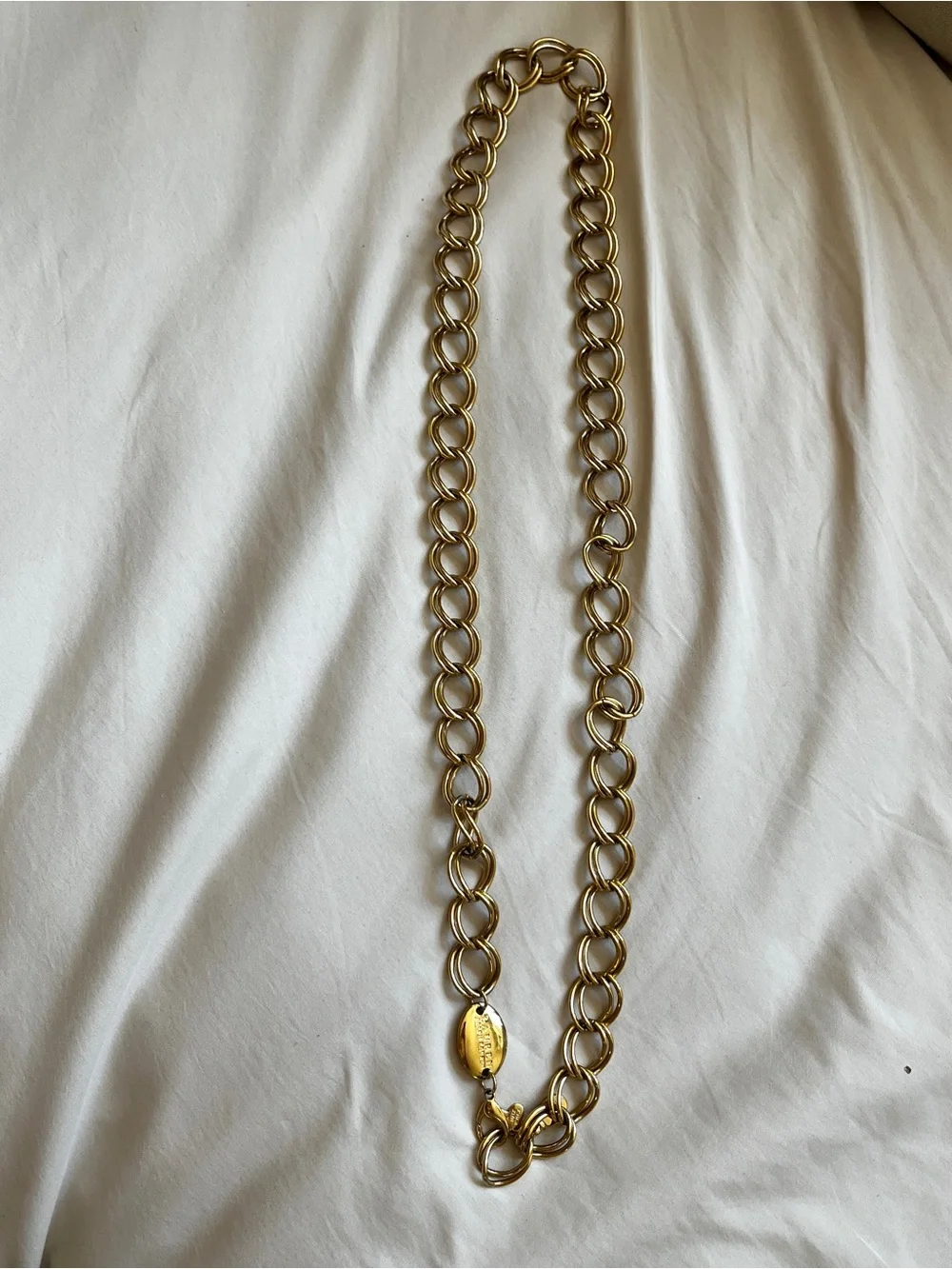 Vintage Lauren Ralph Lauren Gold Chain Belt Made in USA